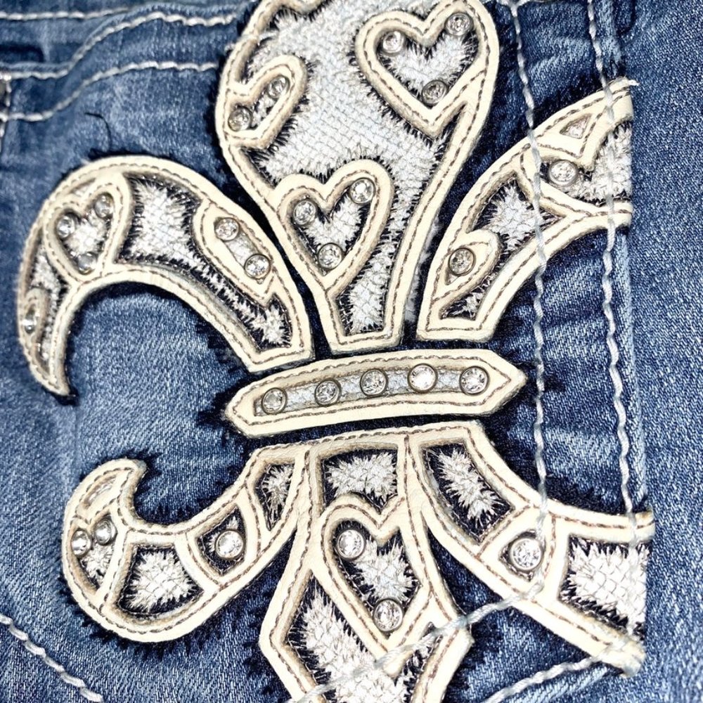 🚫SOLD! 👖|•MISS ME•| Signature Boot Jeans 30x33 L - Picture 3 of 8
